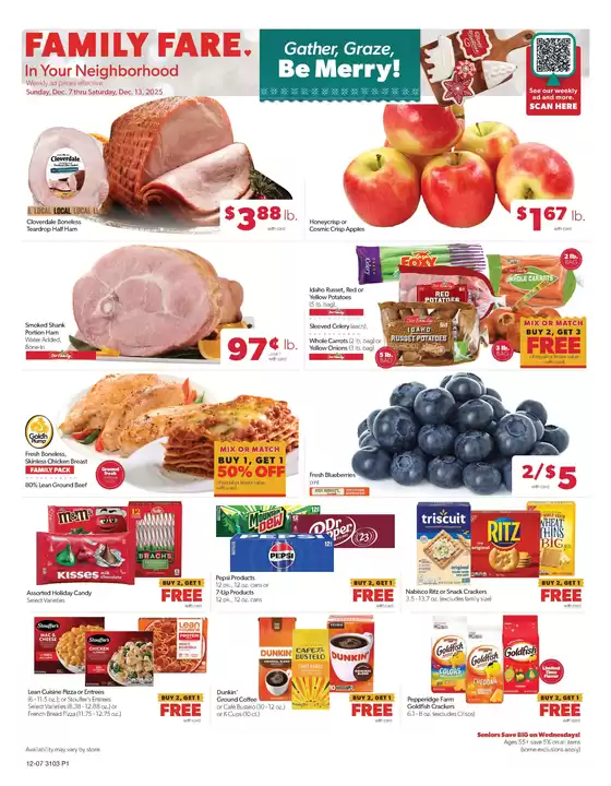 Family Fare catalogue in Spencer IA | Great discounts on selected products | 2025-12-05T00:00:00.000Z - 2025-12-06T00:00:00.000Z