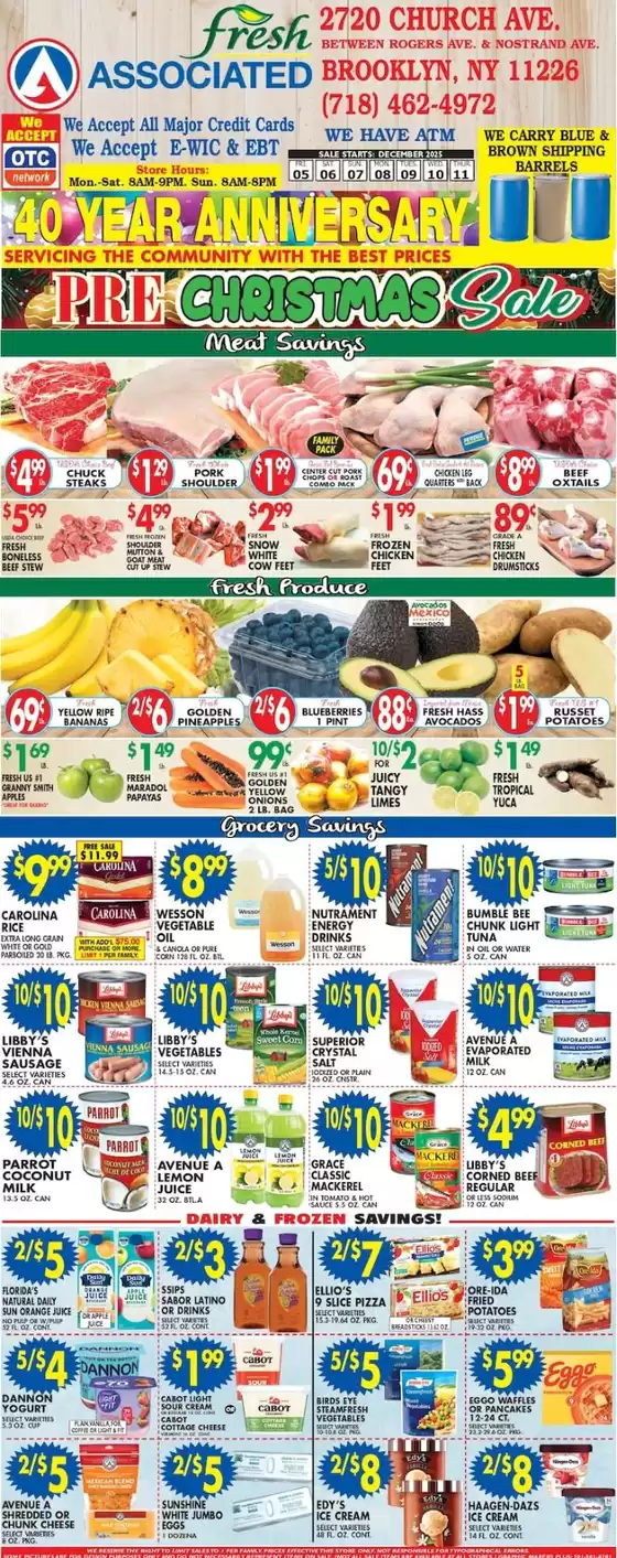 Associated catalogue in Orange TX | Great offer for all customers | 2025-12-05T00:00:00.000Z - 2025-12-11T00:00:00.000Z