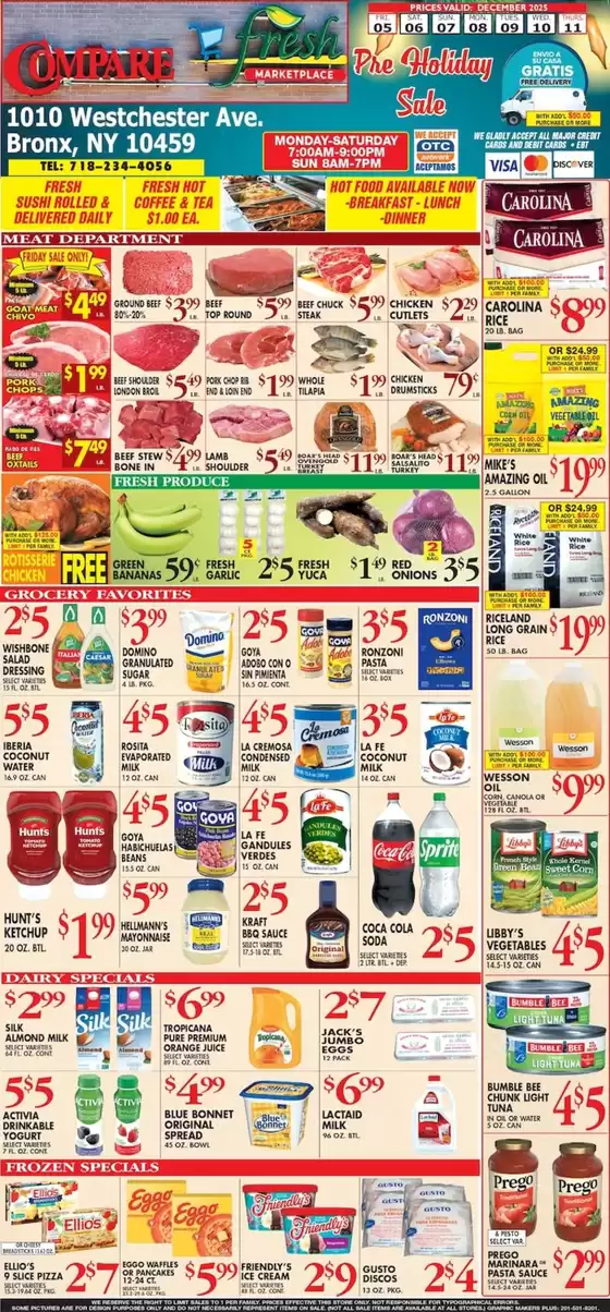 Compare Foods catalogue | New offers to discover | 2025-12-05T00:00:00.000Z - 2025-12-11T00:00:00.000Z