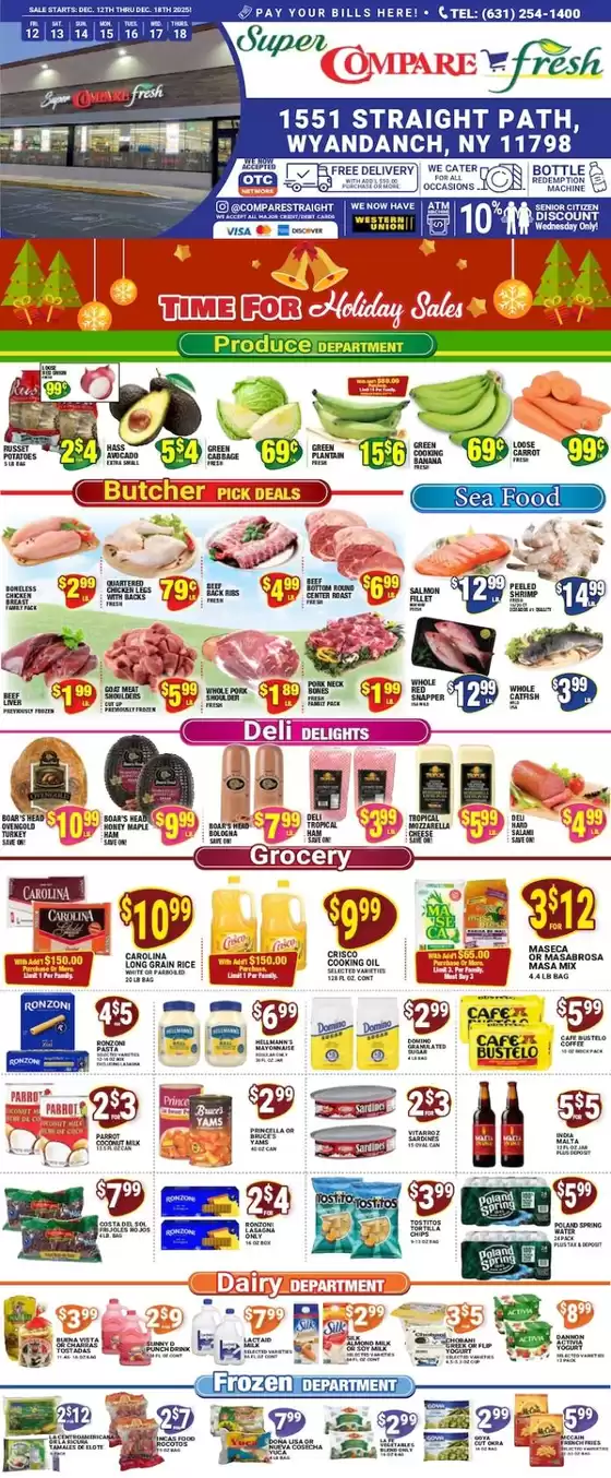 Compare Foods catalogue | Top deals for all customers | 2025-12-12T00:00:00.000Z - 2025-12-18T00:00:00.000Z