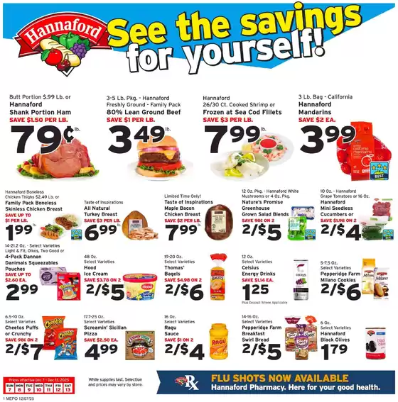 Hannaford catalogue | Our best offers for you | 2025-12-07T00:00:00.000Z - 2025-12-13T00:00:00.000Z