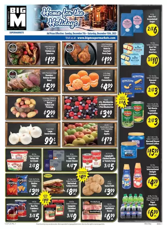BigM Supermarkets catalogue in Avon IN | Weekly Specials | 2025-12-07T00:00:00.000Z - 2025-12-13T00:00:00.000Z