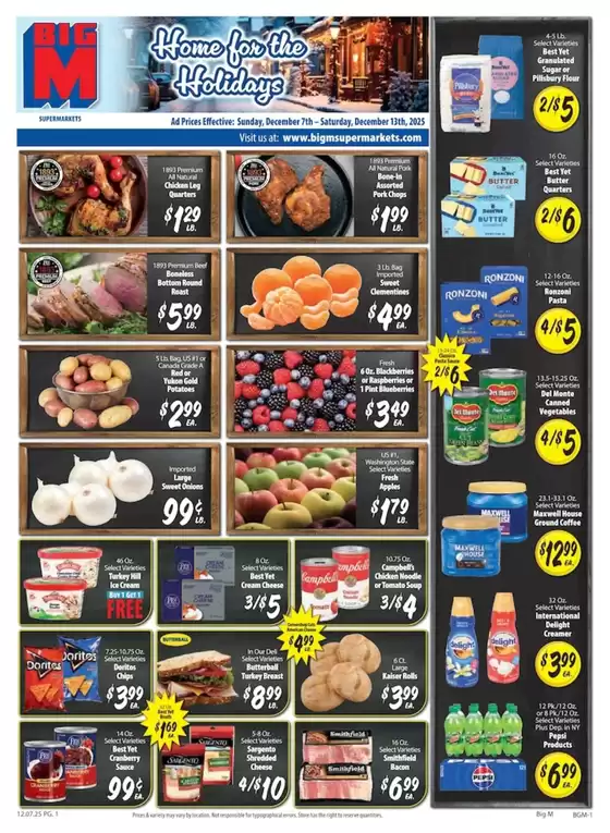BigM Supermarkets catalogue in Avon IN | Discover attractive offers | 2025-12-07T00:00:00.000Z - 2025-12-13T00:00:00.000Z