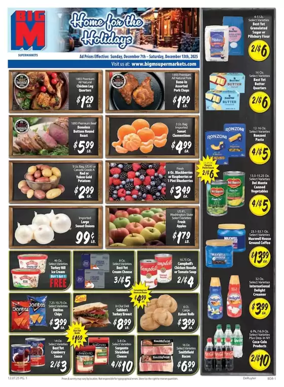 BigM Supermarkets catalogue in Avon IN | Current bargains and offers | 2025-12-07T00:00:00.000Z - 2025-12-13T00:00:00.000Z