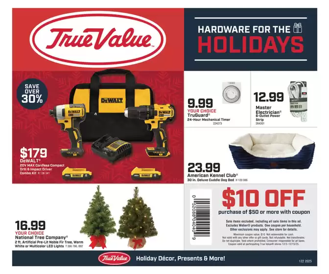 True Value catalogue in New Kensington PA | Exclusive deals for our customers | 2025-12-05T00:00:00.000Z - 2025-12-15T00:00:00.000Z