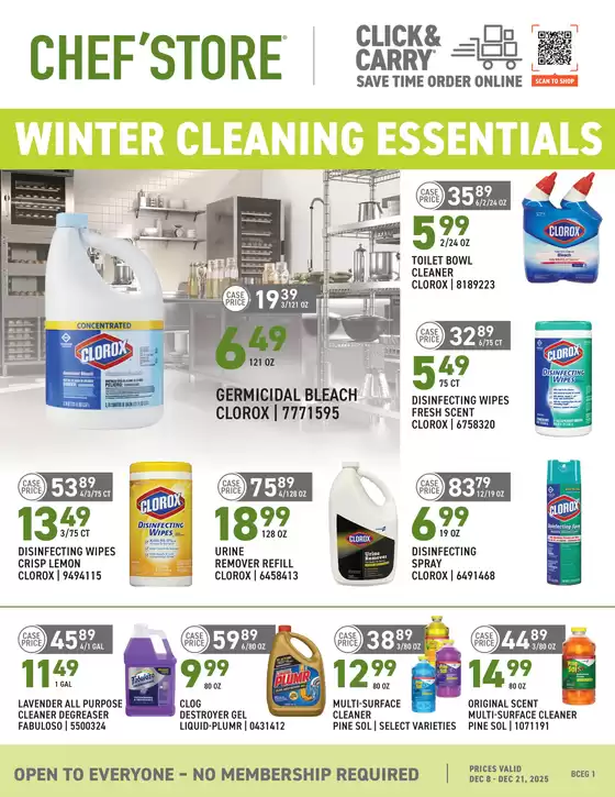 Chef'Store catalogue in Fountain Valley CA | Offers for bargain hunters | 2025-12-08T00:00:00.000Z - 2025-12-21T00:00:00.000Z