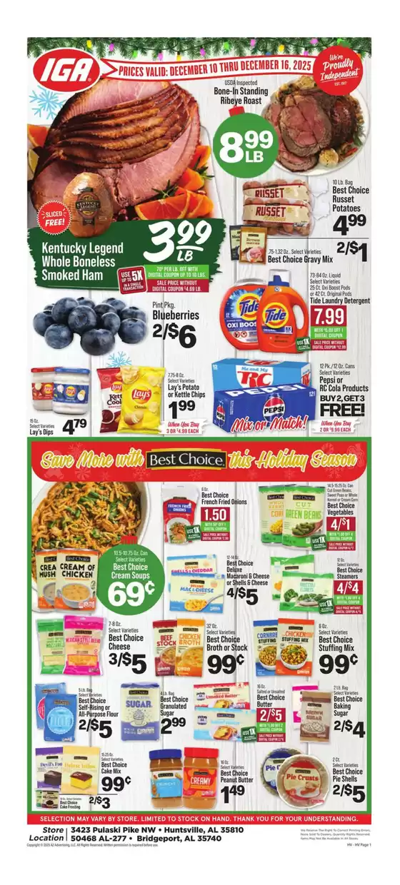 IGA catalogue in Heath OH | Exclusive deals for our customers | 2025-12-10T00:00:00.000Z - 2025-12-16T00:00:00.000Z