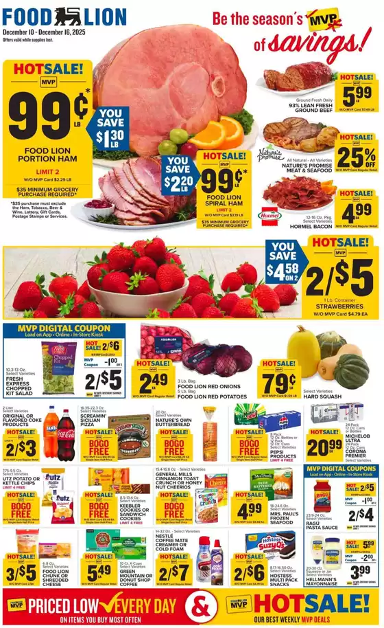 Food Lion catalogue in Heath OH | Current bargains and offers | 2025-12-10T00:00:00.000Z - 2025-12-16T00:00:00.000Z