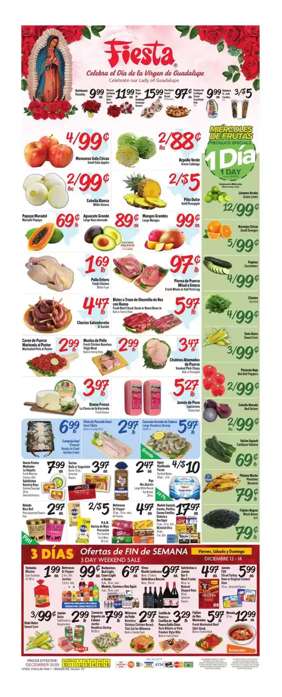 Fiesta Mart catalogue in Houston TX | Exclusive bargains | 2025-12-10T00:00:00.000Z - 2025-12-16T00:00:00.000Z