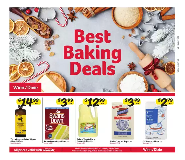 Winn Dixie catalogue in Seminole FL | In-Store Flyer | 2025-12-03T00:00:00.000Z - 2025-12-16T00:00:00.000Z