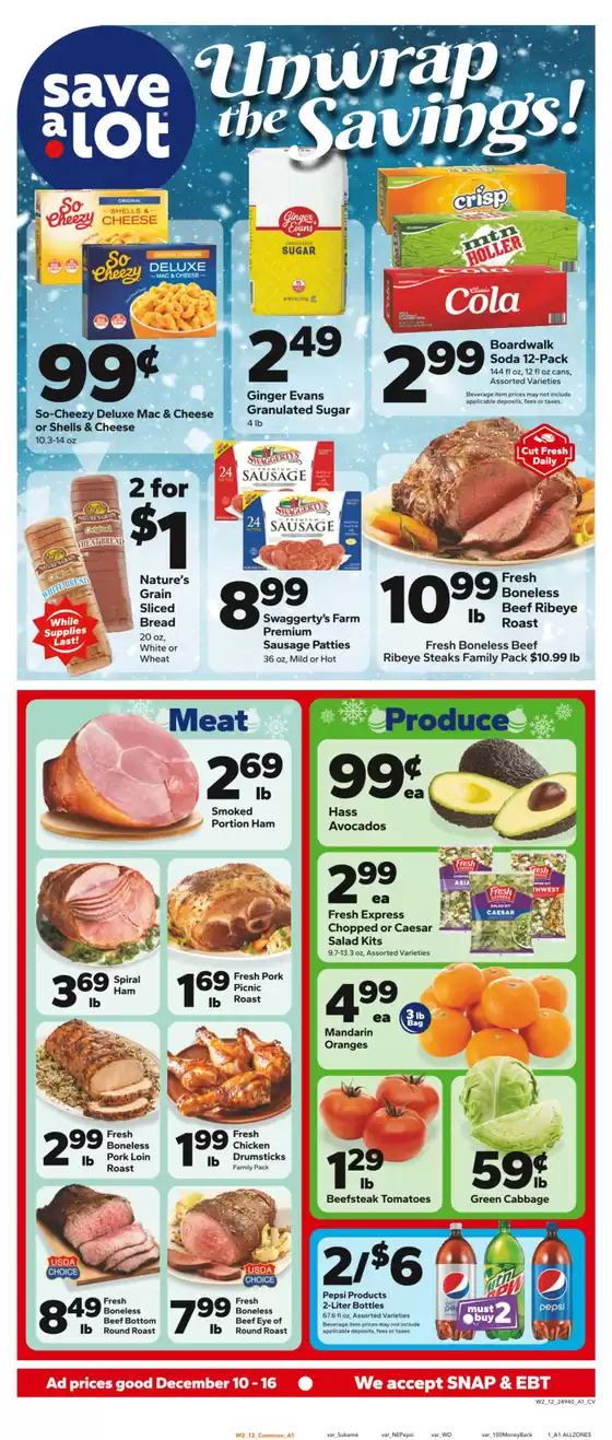 Save a Lot catalogue in Katy TX | Great discounts on selected products | 2025-12-10T00:00:00.000Z - 2025-12-16T00:00:00.000Z