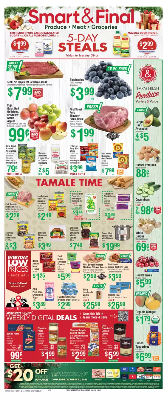 Smart & Final catalogue in Hershey PA | Our best bargains | 2025-12-12T00:00:00.000Z - 2025-12-16T00:00:00.000Z