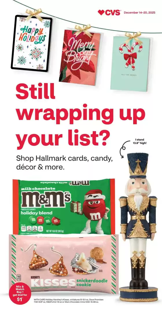 CVS Health catalogue in Duluth GA | Attractive special offers for everyone | 2025-12-14T00:00:00.000Z - 2025-12-20T00:00:00.000Z