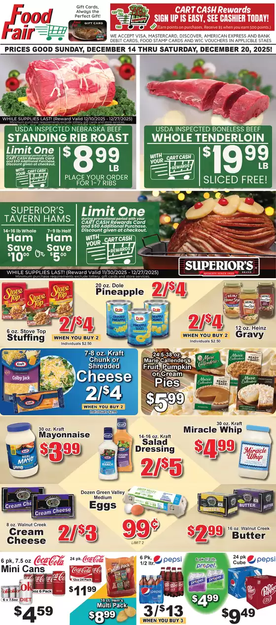 FoodFair catalogue in Duluth GA | Food Fair Weekly Circular 12/14-12/20 | 2025-12-12T00:00:00.000Z - 2025-12-20T00:00:00.000Z