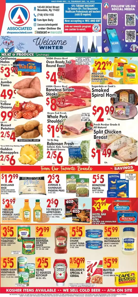 Associated catalogue in Mesa AZ | Our best offers for you | 2025-12-12T00:00:00.000Z - 2025-12-18T00:00:00.000Z