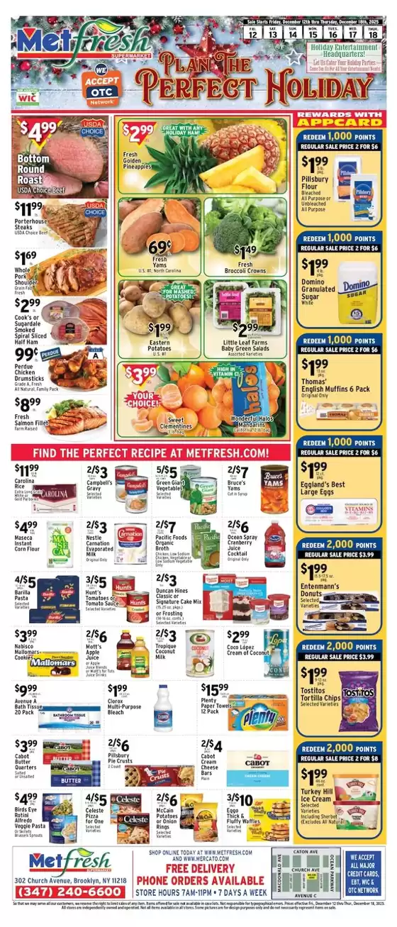 Met Foodmarkets catalogue in Westlake Village CA | Top deals for all customers | 2025-12-12T00:00:00.000Z - 2025-12-18T00:00:00.000Z