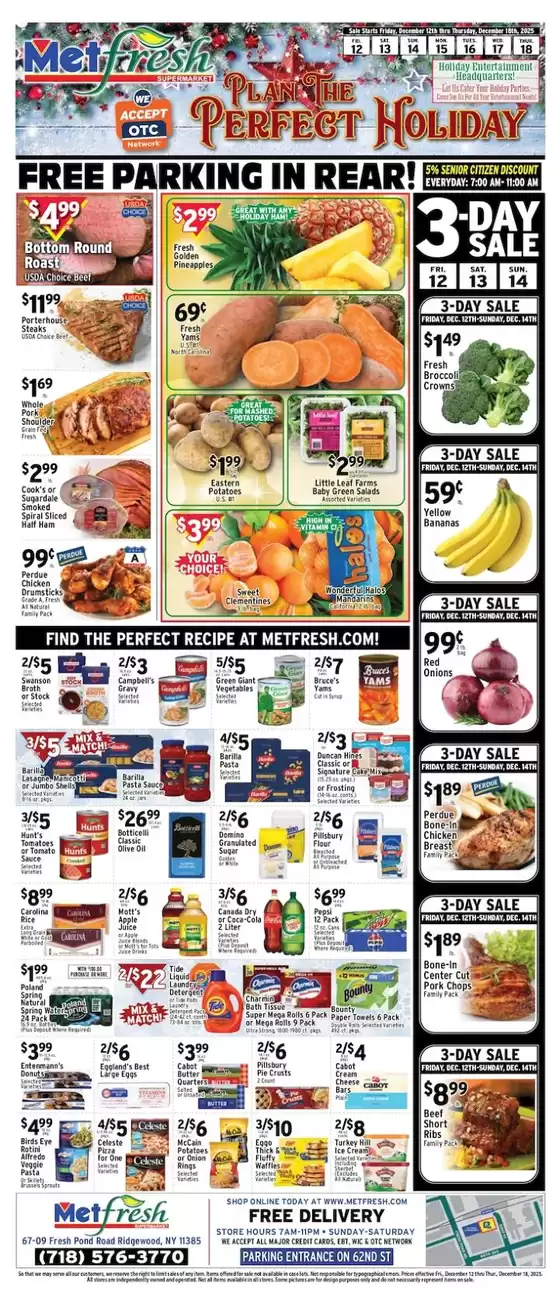 Met Foodmarkets catalogue in Westlake Village CA | Great discounts on selected products | 2025-12-12T00:00:00.000Z - 2025-12-18T00:00:00.000Z