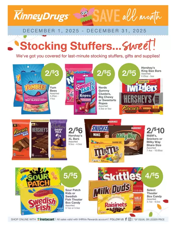 Kinney Drugs catalogue in Dallas TX | Save now with our deals | 2025-12-01T00:00:00.000Z - 2025-12-31T00:00:00.000Z