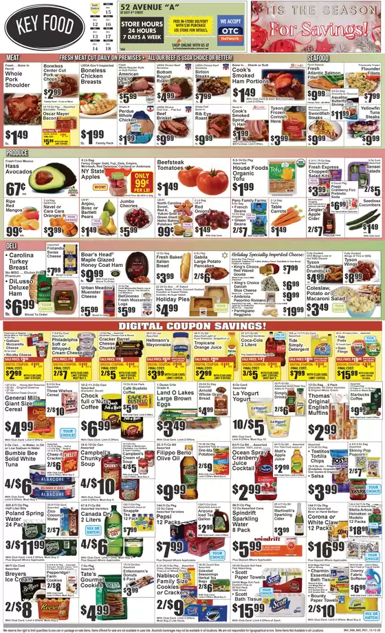 Key Food catalogue in Altoona PA | Top deals and discounts | 2025-12-15T00:00:00.000Z - 2025-12-18T00:00:00.000Z