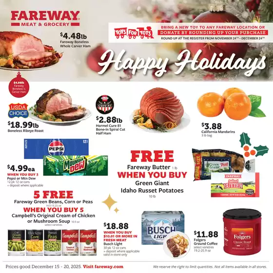 Fareway catalogue in Kingsport TN | Top deals and discounts | 2025-12-15T00:00:00.000Z - 2025-12-20T00:00:00.000Z