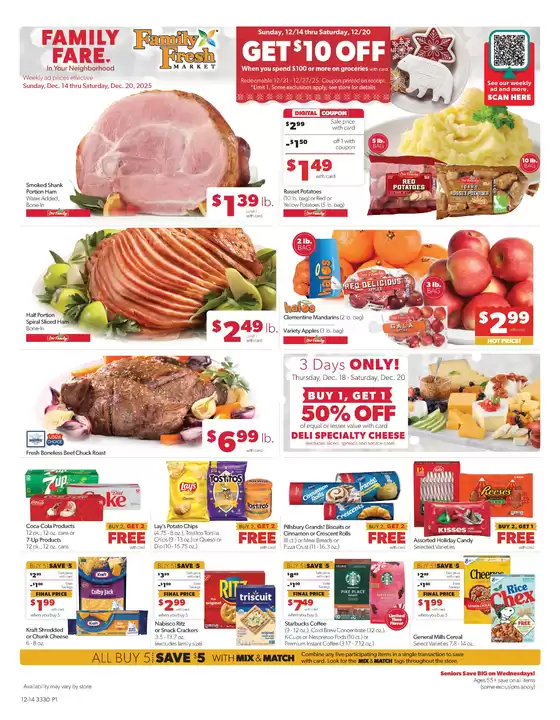 Family Fare catalogue in Worth IL | Our best deals for you | 2025-12-14T00:00:00.000Z - 2025-12-20T00:00:00.000Z