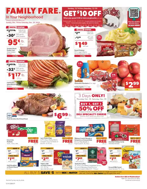 Family Fare catalogue in Worth IL | Exclusive deals and bargains | 2025-12-14T00:00:00.000Z - 2025-12-20T00:00:00.000Z