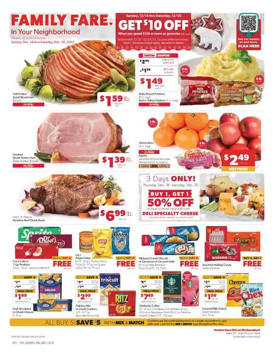 Family Fare catalogue in Worth IL | Current deals and offers | 2025-12-14T00:00:00.000Z - 2025-12-20T00:00:00.000Z