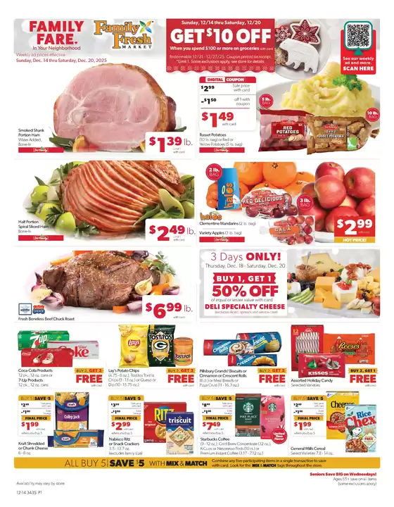 Family Fare catalogue in Worth IL | Great offer for all customers | 2025-12-14T00:00:00.000Z - 2025-12-20T00:00:00.000Z