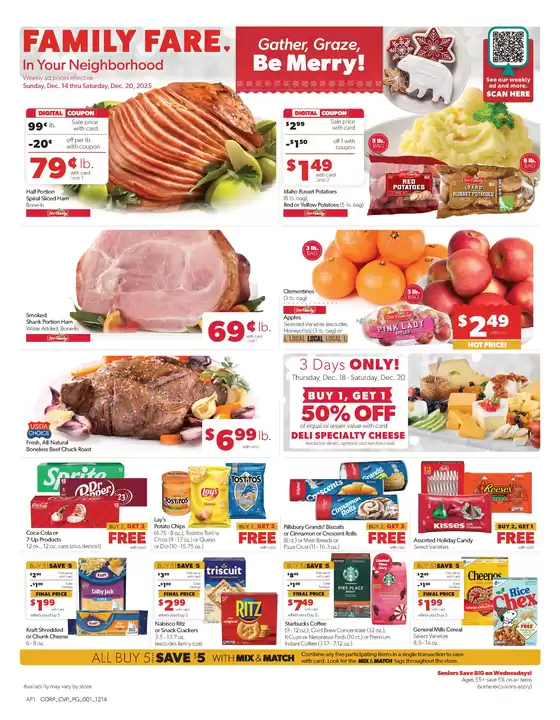 Family Fare catalogue in Worth IL | Top offers for smart savers | 2025-12-14T00:00:00.000Z - 2025-12-20T00:00:00.000Z