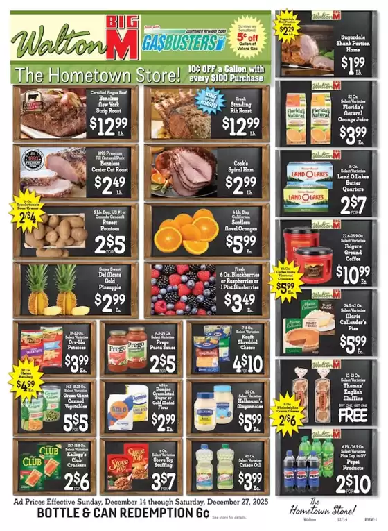 BigM Supermarkets catalogue in Woodhaven NY | Top offers for smart savers | 2025-12-14T00:00:00.000Z - 2025-12-27T00:00:00.000Z