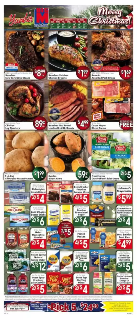 BigM Supermarkets catalogue in Woodhaven NY | New offers to discover | 2025-12-14T00:00:00.000Z - 2025-12-27T00:00:00.000Z