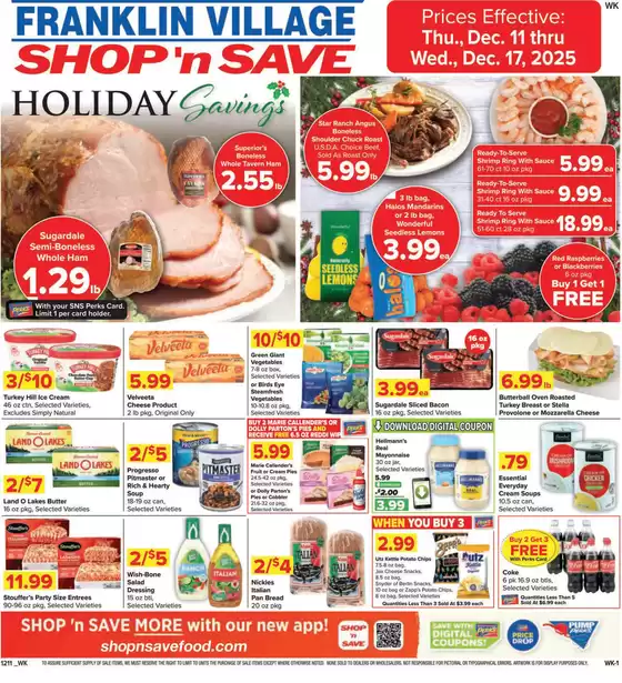 Shop 'n Save catalogue in Winter Park FL | Top offers for smart savers | 2025-12-11T00:00:00.000Z - 2025-12-17T00:00:00.000Z