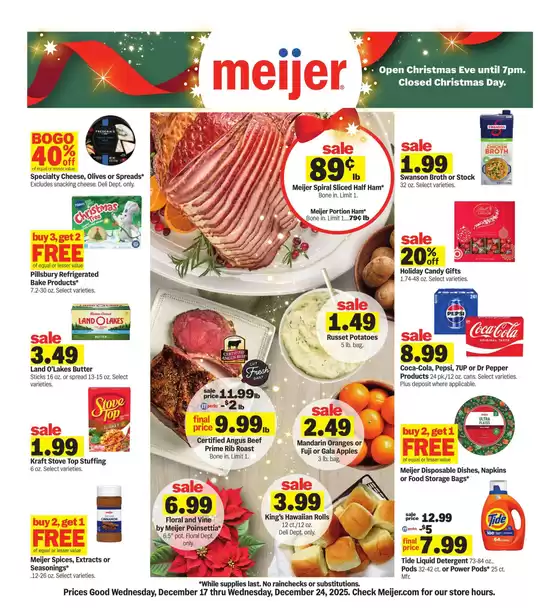 Meijer catalogue in Chicago IL | Special offers for you | 2025-12-17T00:00:00.000Z - 2025-12-24T00:00:00.000Z