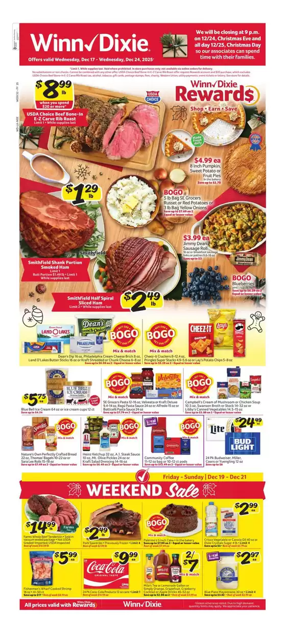 Winn Dixie catalogue in Sandy OR | Great discounts on selected products | 2025-12-17T00:00:00.000Z - 2025-12-24T00:00:00.000Z