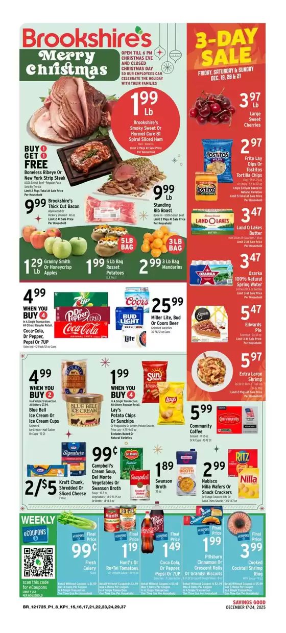 Brookshire's catalogue in Conway AR | Exclusive deals for our customers | 2025-12-17T00:00:00.000Z - 2025-12-24T00:00:00.000Z