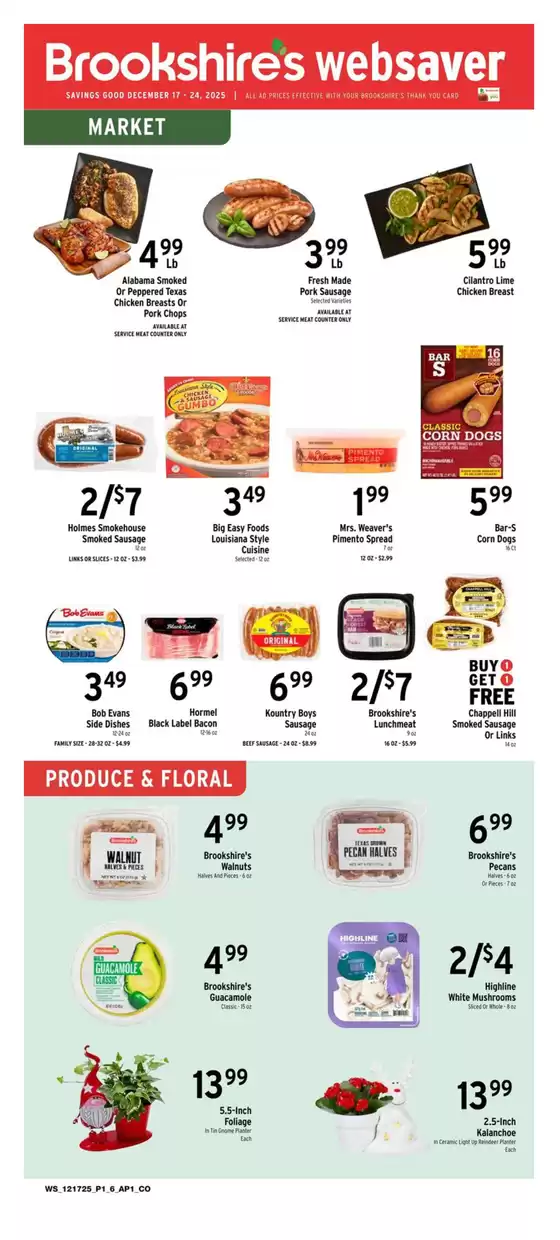 Brookshire's catalogue in Conway AR | Great offer for all customers | 2025-12-17T00:00:00.000Z - 2025-12-24T00:00:00.000Z