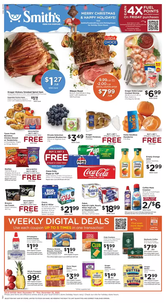 Smith's catalogue in Clinton UT | Wide range of offers | 2025-12-17T00:00:00.000Z - 2025-12-25T00:00:00.000Z