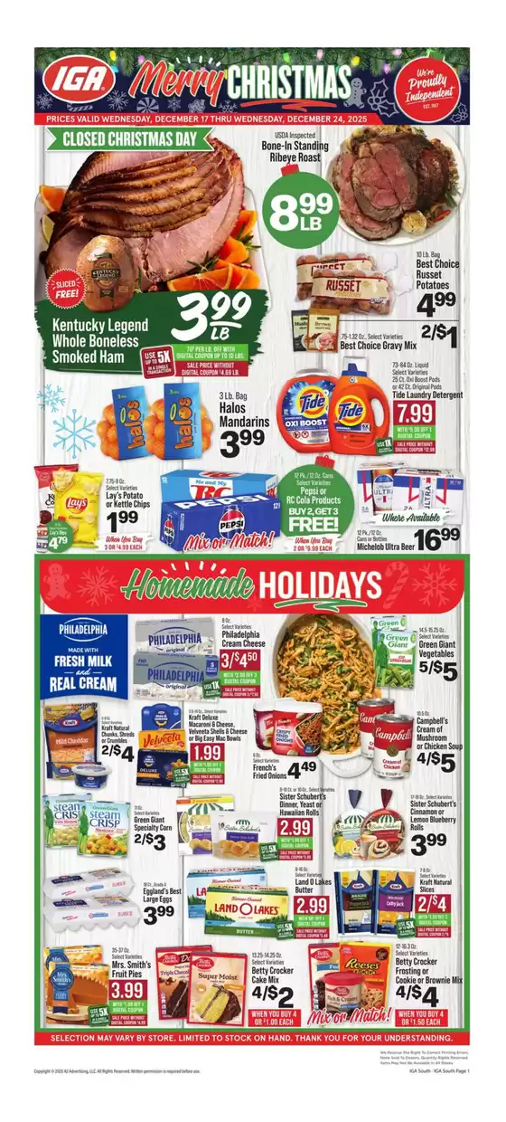 IGA catalogue | Exclusive bargains | 2025-12-17T00:00:00.000Z - 2025-12-24T00:00:00.000Z