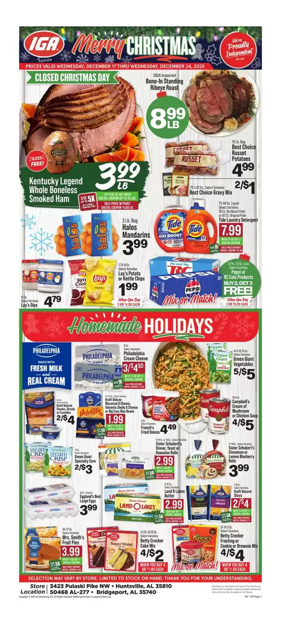 IGA catalogue | Top deals for all customers | 2025-12-17T00:00:00.000Z - 2025-12-24T00:00:00.000Z