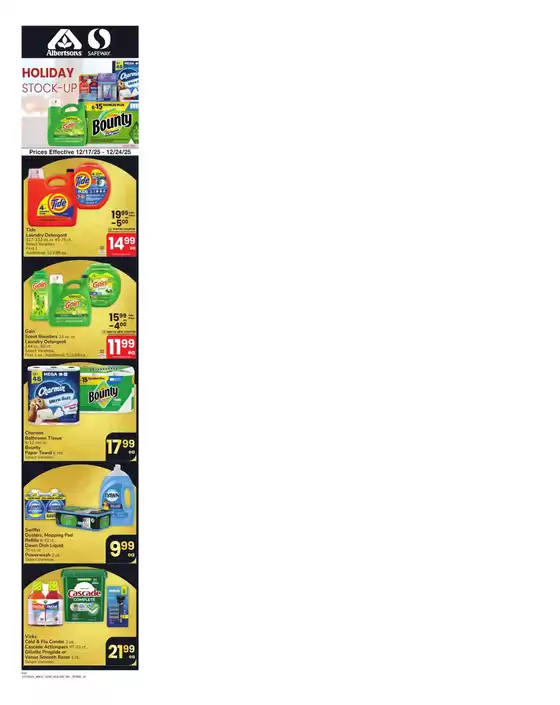 Safeway catalogue in Albany NY | Top offers for all bargain hunters | 2025-12-17T00:00:00.000Z - 2025-12-24T00:00:00.000Z