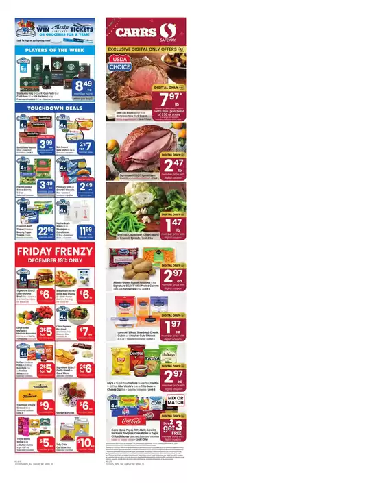 Safeway catalogue in Lake Park GA | Our best bargains | 2025-12-17T00:00:00.000Z - 2025-12-25T00:00:00.000Z