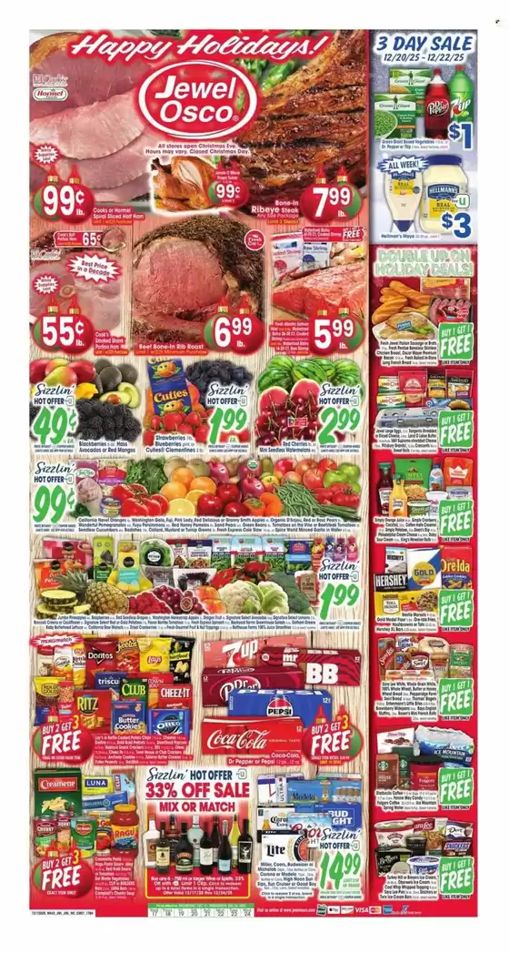 Jewel-Osco catalogue in Oceanside NY | Jewel-Osco Weekly ad | 2025-12-17T00:00:00.000Z - 2025-12-24T00:00:00.000Z