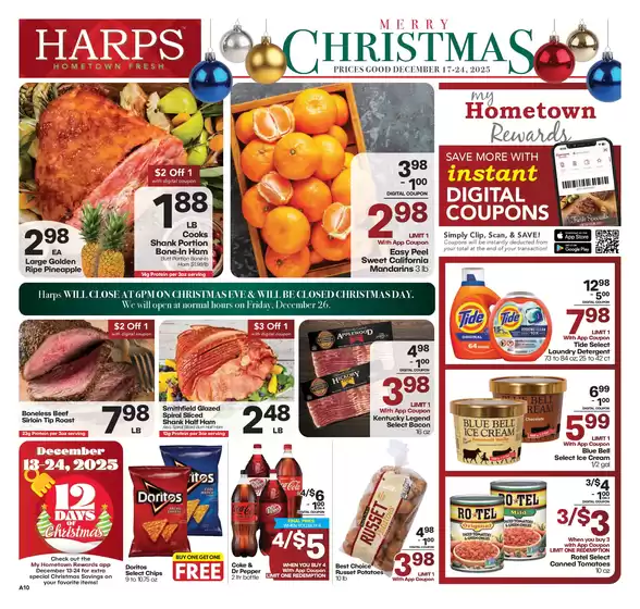Harp's Market catalogue in Oceanside NY | Save now with our deals | 2025-12-17T00:00:00.000Z - 2025-12-25T00:00:00.000Z