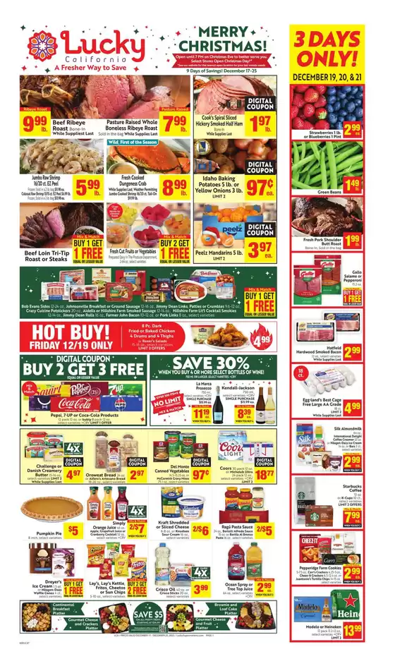 Lucky Supermarkets catalogue in Oceanside NY | Weekly | 2025-12-17T00:00:00.000Z - 2025-12-25T00:00:00.000Z