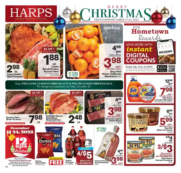 Harp's Market catalogue in Oceanside NY | Great offer for all customers | 2025-12-17T00:00:00.000Z - 2025-12-25T00:00:00.000Z
