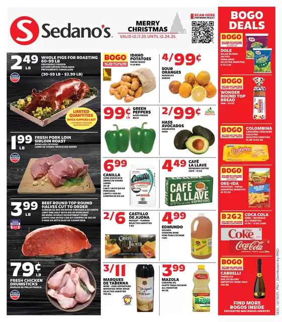 Sedano's catalogue in Miami FL | Sedano's weekly ad | 2025-12-17T00:00:00.000Z - 2025-12-24T00:00:00.000Z