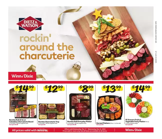 Winn Dixie catalogue in Waite Park MN | In-Store Flyer | 2025-12-17T00:00:00.000Z - 2025-12-31T00:00:00.000Z