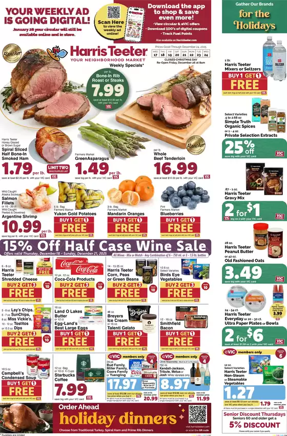 Harris Teeter catalogue in Washington-DC | Weekly Ad | 2025-12-17T00:00:00.000Z - 2025-12-24T00:00:00.000Z
