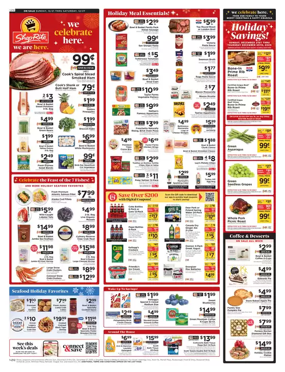 ShopRite catalogue in Sacramento CA | Exclusive bargains | 2025-12-18T00:00:00.000Z - 2025-12-27T00:00:00.000Z