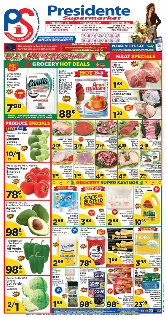 Presidente catalogue | Wide range of offers | 2025-12-17T00:00:00.000Z - 2025-12-30T00:00:00.000Z